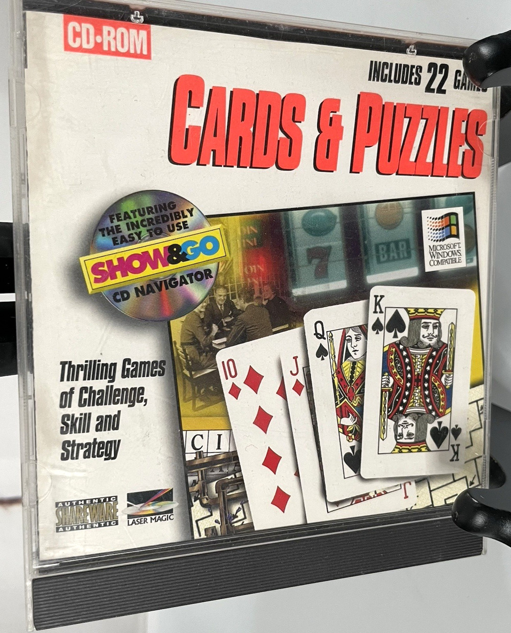 Vintage Cards & Dice (24 Games, CD-ROM, 1995, Windows)